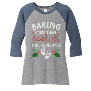 Pregnancy Baker Women's Tri-Blend 3/4-Sleeve Raglan Shirt