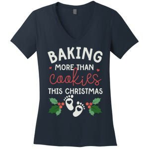 Pregnancy Baker Women's V-Neck T-Shirt