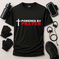 Powered By Prayer Cooling Performance Crew T-Shirt