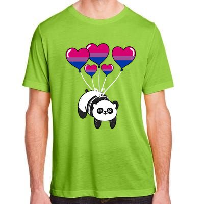 Panda Bisexual Pride Gift Adult ChromaSoft Performance T-Shirt