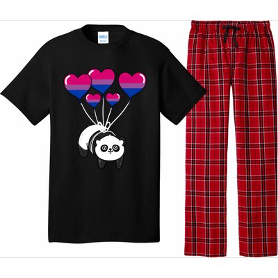 Panda Bisexual Pride Gift Pajama Set