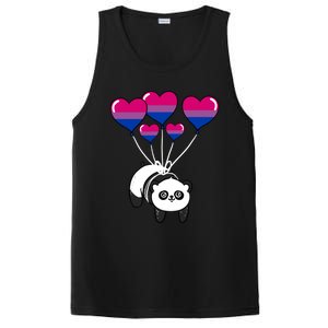 Panda Bisexual Pride Gift PosiCharge Competitor Tank