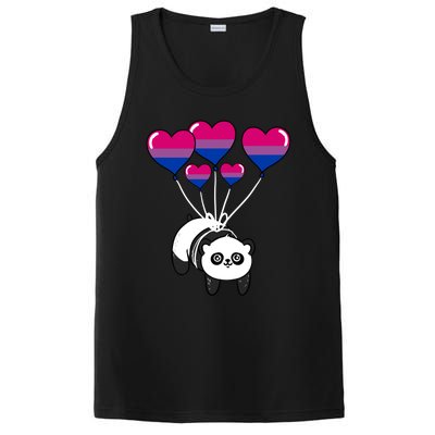 Panda Bisexual Pride Gift PosiCharge Competitor Tank