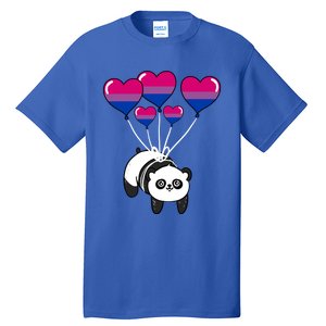 Panda Bisexual Pride Gift Tall T-Shirt