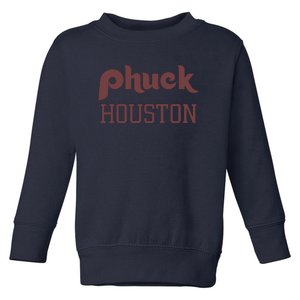 Philadelphia Baseball Phuck Houston Toddler Sweatshirt