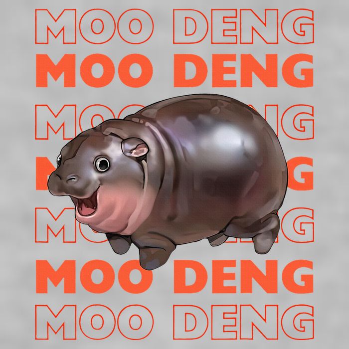 Pygmy Bouncy Pig In Thai Costume Moo Deng Ladies PosiCharge Tri-Blend Wicking Tank