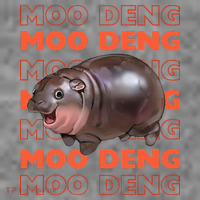 Pygmy Bouncy Pig In Thai Costume Moo Deng Sustainable Beanie