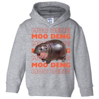 Pygmy Bouncy Pig In Thai Costume Moo Deng Toddler Hoodie