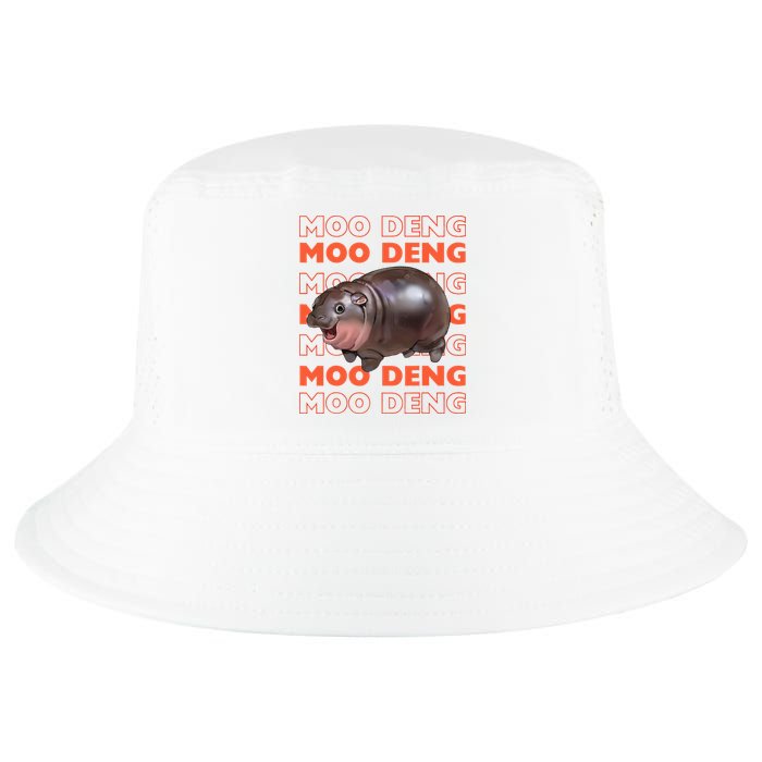 Pygmy Bouncy Pig In Thai Costume Moo Deng Cool Comfort Performance Bucket Hat