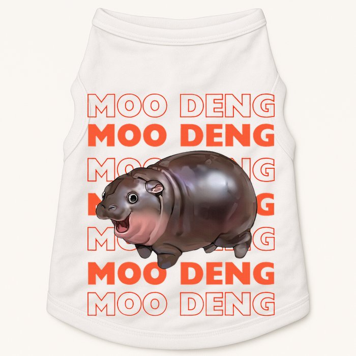 Pygmy Bouncy Pig In Thai Costume Moo Deng Doggie Tank