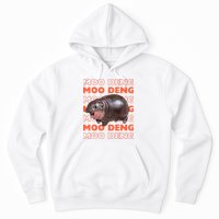 Pygmy Bouncy Pig In Thai Costume Moo Deng Hoodie