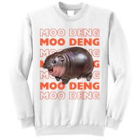 Pygmy Bouncy Pig In Thai Costume Moo Deng Sweatshirt