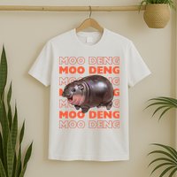 Pygmy Bouncy Pig In Thai Costume Moo Deng T-Shirt