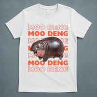 Pygmy Bouncy Pig In Thai Costume Moo Deng T-Shirt