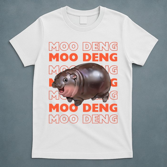 Pygmy Bouncy Pig In Thai Costume Moo Deng T-Shirt