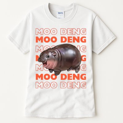 Pygmy Bouncy Pig In Thai Costume Moo Deng Tall T-Shirt