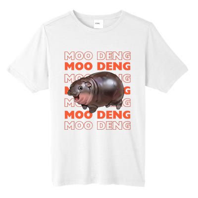 Pygmy Bouncy Pig In Thai Costume Moo Deng Tall Fusion ChromaSoft Performance T-Shirt