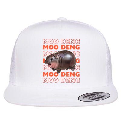 Pygmy Bouncy Pig In Thai Costume Moo Deng Flatbill Hat