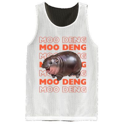 Pygmy Bouncy Pig In Thai Costume Moo Deng Mesh Reversible Basketball Jersey Tank