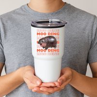 Pygmy Bouncy Pig In Thai Costume Moo Deng Tumbler