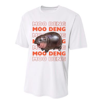 Pygmy Bouncy Pig In Thai Costume Moo Deng Performance Sprint T-Shirt