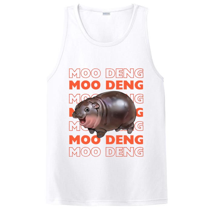 Pygmy Bouncy Pig In Thai Costume Moo Deng PosiCharge Competitor Tank