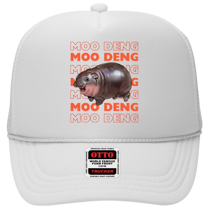 Pygmy Bouncy Pig In Thai Costume Moo Deng Trucker Hat