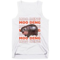 Pygmy Bouncy Pig In Thai Costume Moo Deng Tank Top