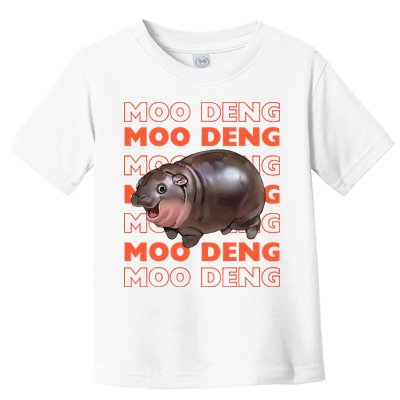 Pygmy Bouncy Pig In Thai Costume Moo Deng Toddler T-Shirt
