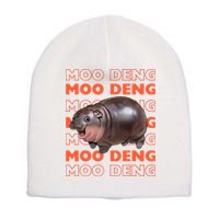 Pygmy Bouncy Pig In Thai Costume Moo Deng Short Acrylic Beanie