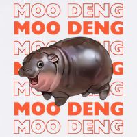 Pygmy Bouncy Pig In Thai Costume Moo Deng Wool Snapback Cap