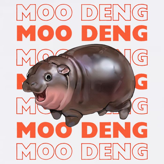 Pygmy Bouncy Pig In Thai Costume Moo Deng Wool Snapback Cap