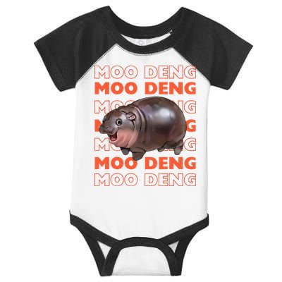 Pygmy Bouncy Pig In Thai Costume Moo Deng Infant Baby Jersey Bodysuit