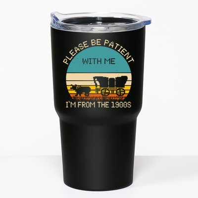Please Be Patient With Me Im From The 1900s Vintage Tumbler