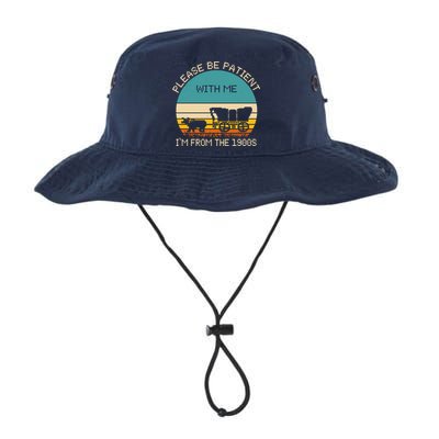 Please Be Patient With Me Im From The 1900s Vintage Bucket Hat
