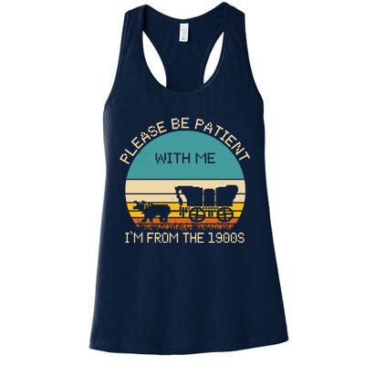 Please Be Patient With Me Im From The 1900s Vintage Womens Tank Top