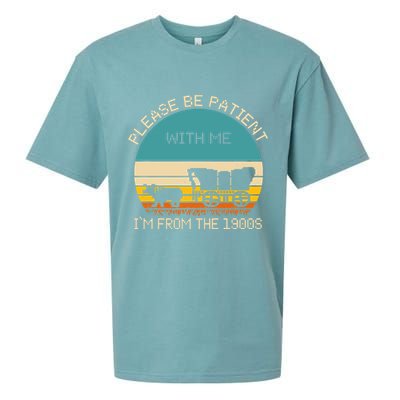 Please Be Patient With Me Im From The 1900s Vintage Sueded Cloud Jersey T-Shirt