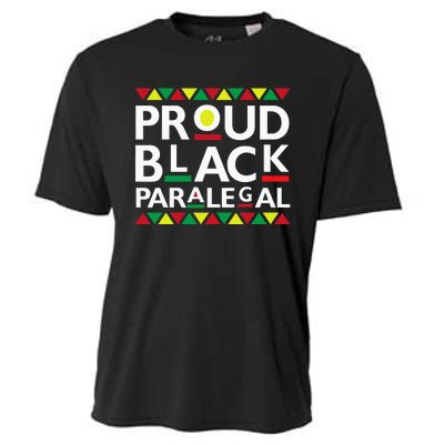 Proud Black Paralegal African American History Month Pride Cooling Performance Crew T-Shirt