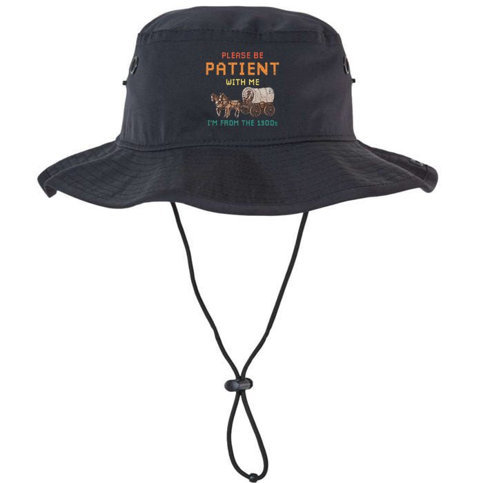 Please Be Patient With Me IM From The 1900s Vintage Bucket Hat