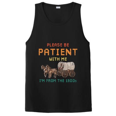 Please Be Patient With Me IM From The 1900s Vintage PosiCharge Competitor Tank