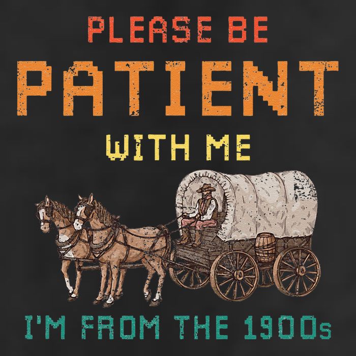 Please Be Patient With Me IM From The 1900s Vintage Golf Towel
