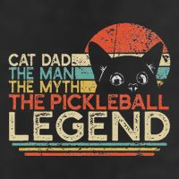 Pickle Ball Player Cat Dad Man Myth Pickleball Legend Cool Comfort Performance Bucket Hat