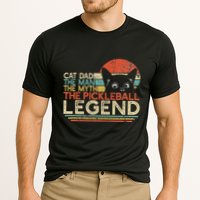 Pickle Ball Player Cat Dad Man Myth Pickleball Legend Performance Shirt