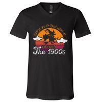 Please Be Patient With Me IM From The 1900s Halloween V-Neck T-Shirt