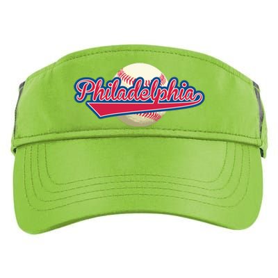 Philadelphia Baseball Adult Drive Performance Visor