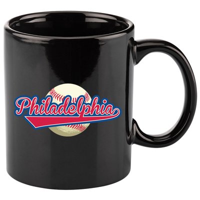 Philadelphia Baseball 11oz C Handle Ceramic Mug