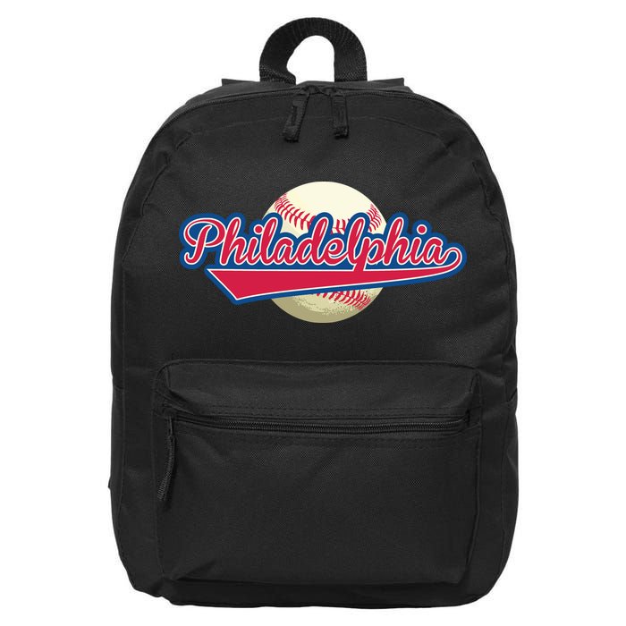 Philadelphia Baseball 16 in Basic Backpack