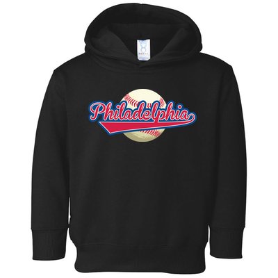 Philadelphia Baseball Toddler Hoodie