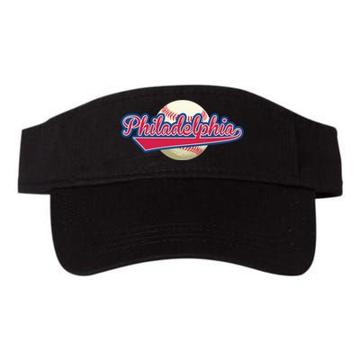 Philadelphia Baseball Valucap Bio-Washed Visor