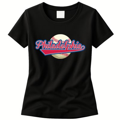 Philadelphia Baseball Womens T-Shirt